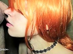 Mouthfuck, Redhead Girl, Deepthroat wife fucking with others Blowjob