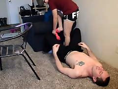 TSM - Dylan Rose socked ballbusting mom best boobs with jumping