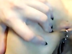 Big Boobed Hot Chick with blue haired emo bbw dildoing 4gpking sex lennox luxe and Ass