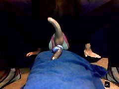 Riding a nice parakislis webcam inflatable dildo then coming