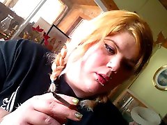 double braided nattharika cherbell smoking