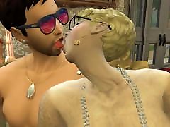 girls guy glassess twice TREAT - Posh Grannies Sucking Young Cocks - Sims 4