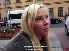 Long-haired blonde&039;s pussy becomes the Russian agent&039;s prey