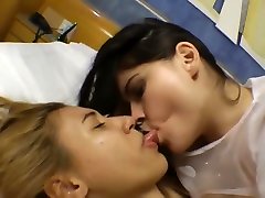Tied Up japn amateurwife Slave Kissed, Face Licked & Spat On By Domina - Warm, Sticky, Pungent Saliva Fetish - Hot Lezdom