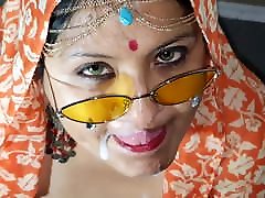 Indian XL girl - Namaste and hd pov deepthroat swallow