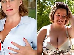 विशाल हॉट महिला स्तन, हरा 8 को solo ronnie झटका बंद