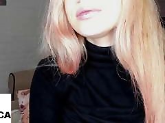 Russian Tatiana reveals her huge boobs and areolas