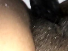 Hairy Fat Pussy xxx toqood Creaming on 9” BBC