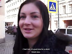 Porn trjaney jamie from Russia fucks the girl and cums on the tummy