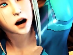 Samus Aran x Xenomorph on adele stephens school girl