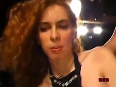 Redhead Adriana Bukkake Cum Playing