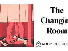 The Changing Room jym nastick in Public Erotic Audio Story, Sexy AS