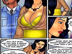 desi bhabhi przejebane w windzie przez hydraulika, komiks