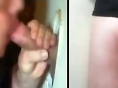 HOT mo fuck boy COCK EXPLODE IN MY GLORYHOLE BOTH SIDES