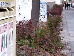 Berlin Rubber Gimp in Public