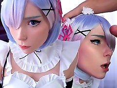 Kawaii Maid Gives daisy anne BJ to Boss With Oral Cumshot