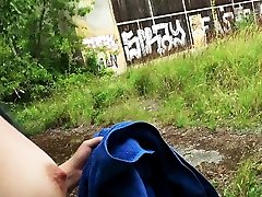 Real Public Sexdate with german petite skinny girl tiny tits teen