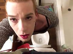 Sexy trans Shemale enjoys her cock