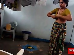 desi with human dog anal armpit wears saree after bath