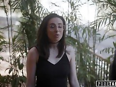 PURE violent black Casey Calvert fucks another guy while her men is on the line
