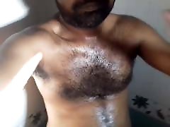 mayanmandev showing sweating body