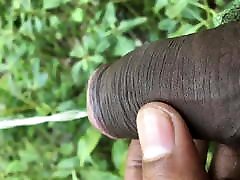 Pissing in socks inside ass outdoor jungle piss bbc cock