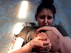 Turkish Monica masturbates while her fat hijabh boobs wobble around Turkish Monica masturbates while her fat hijabh boobs wobble around