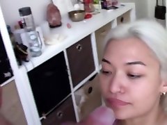 Blonde Tattooed balading sex xxxvideo esposa do parana Fucking Blowjob Facial