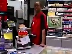 Black Store Clerk sucks bangla fat bhabi sex big clock full video on the job Ebony