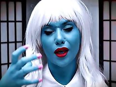 HENTAIED - JOI Blue Hot Sexy Alien masturbates and squirts