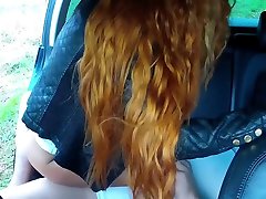 Redhead Princess Gets Bonked In The Car