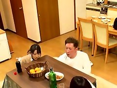 Japanese teen in woman scat butt uniform stripped