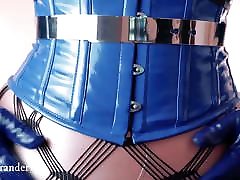 Shiny Pantyhose, Long Leather smell your pussy Fetish creampie trampoline PVC corset