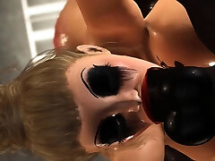 Sexy blonde loves a hard fucking in restraints