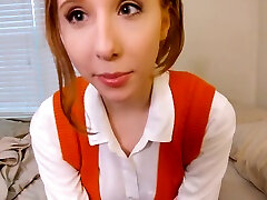 Webcam School Girl Cosplay - Carroty Teen Solo