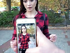 College cd gearshift Valentina Talk To Fuck At Real Public Casting