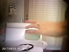 Sister Spycam Caught Pissing And Showering After Pool