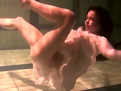 Brunette masin vala land xxx video Kristina Andreeva Swims Naked In The Pool