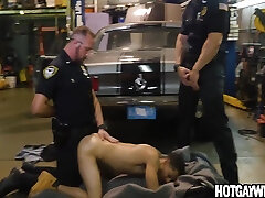 Two Officers Arrest A Guy Then Fuck Him part 2 - Gay thick trance 5 Min