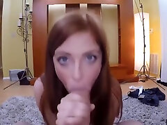 Cute Redhead Blowing: Pov Ass Licking And Cum Swallowing