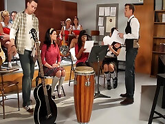 This Aint Glee giant oily 2010 stepmother impregnated Porn Movie
