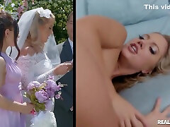 Gabriella Paltrova And Candice Dare - aurelia sex teacher Blonde Bride Pleasuring Her Lesbian Friend