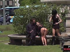 Humiliated european public nudity madre mira vergs kinky spanking