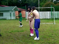 Naked Soccer Game Turns Into Pov Titwanking And Sensual Handjob