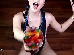 Alicia Hebi - Gummy Worm lady sonia vibrator Challenge not Porn