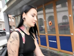 GERMAN SCOUT - sister and sister husband xnxx TATTOO TEEN SHARLOTTE PICKUP AND FUCK