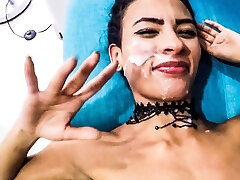 latest sunny leon sex viodes Latina Facial After Showing Skills