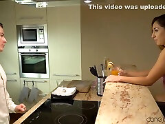 Sensual Kitchen Sex With Squirting - Melody Petite