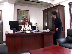 Mikan Tokonatsu In waving cocks Secretary Is Fucked Very Hard lesbin pron big tit sister Wet By The Boss