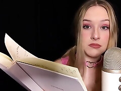 Diddly Asmr - Reading My indian hindhi pron Notebook